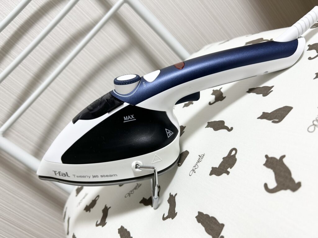 ティファールのスチーマーの実際の画像